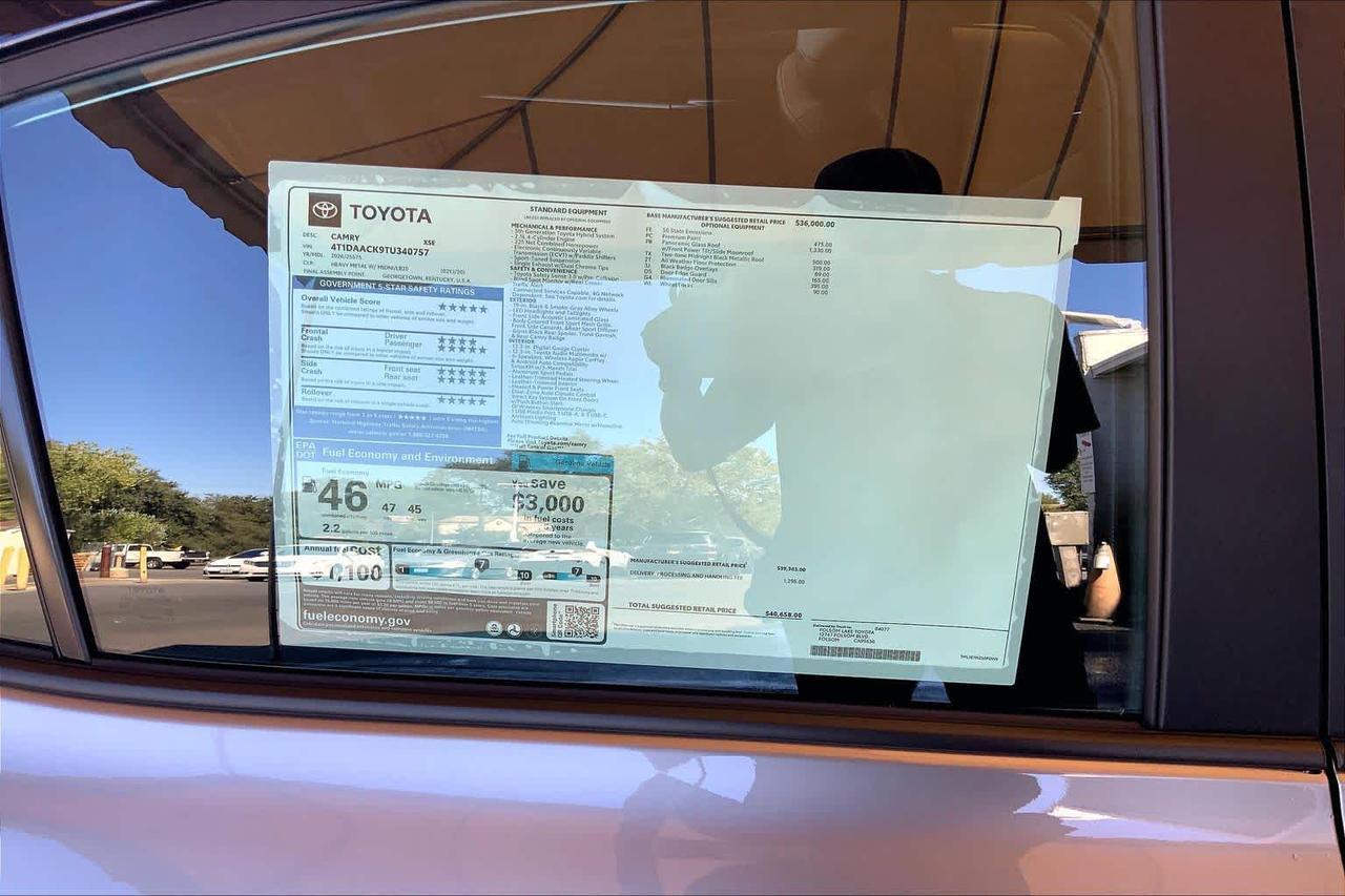 2026 Toyota Camry XSE Folsom CA