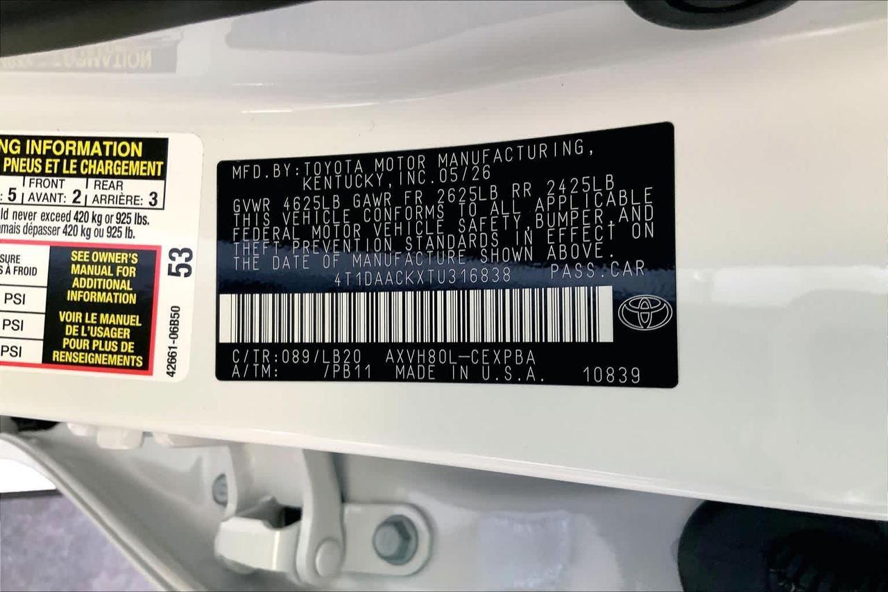 2026 Toyota Camry XSE Folsom CA