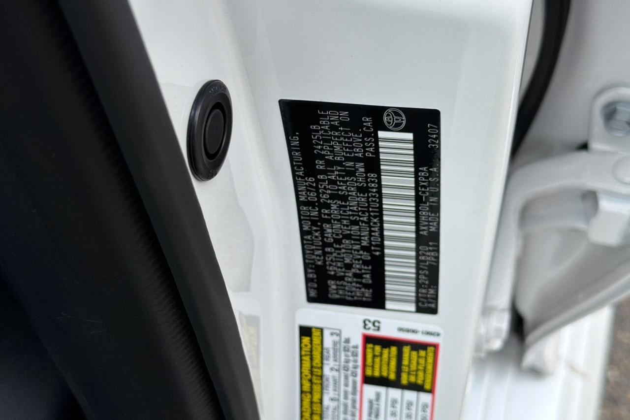 2026 Toyota Camry XSE Roseville CA