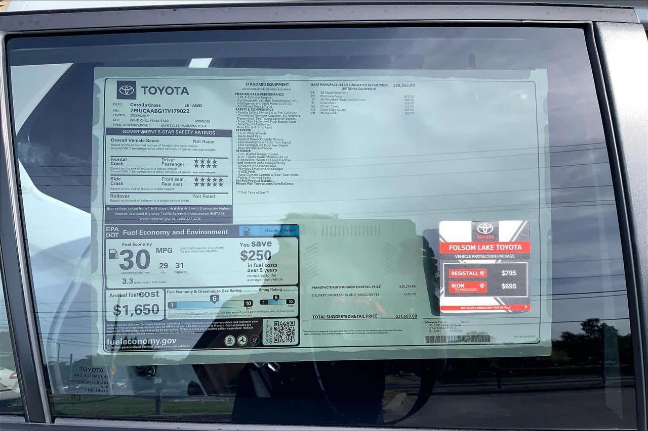 2026 Toyota Corolla Cross LE Folsom CA