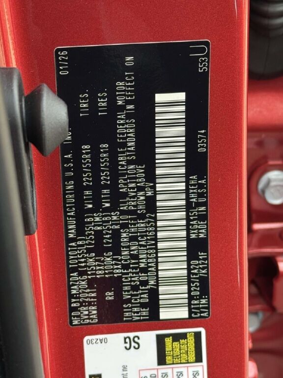 2026 Toyota Corolla Cross XLE Fredericksburg VA