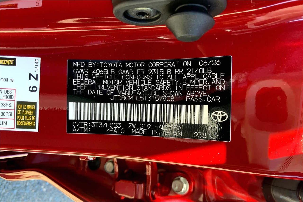 2026 Toyota Corolla Hybrid SE Folsom CA