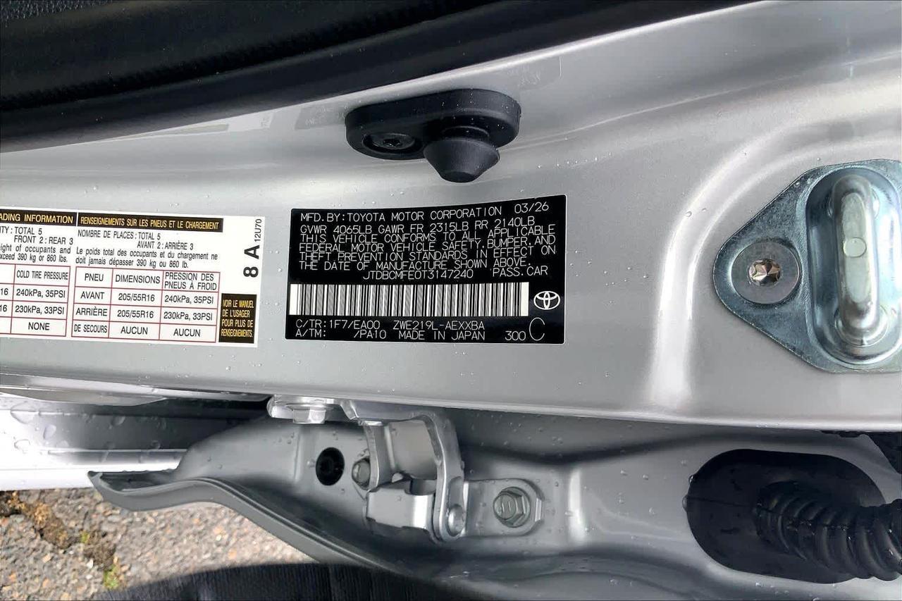 2026 Toyota Corolla Hybrid XLE Folsom CA