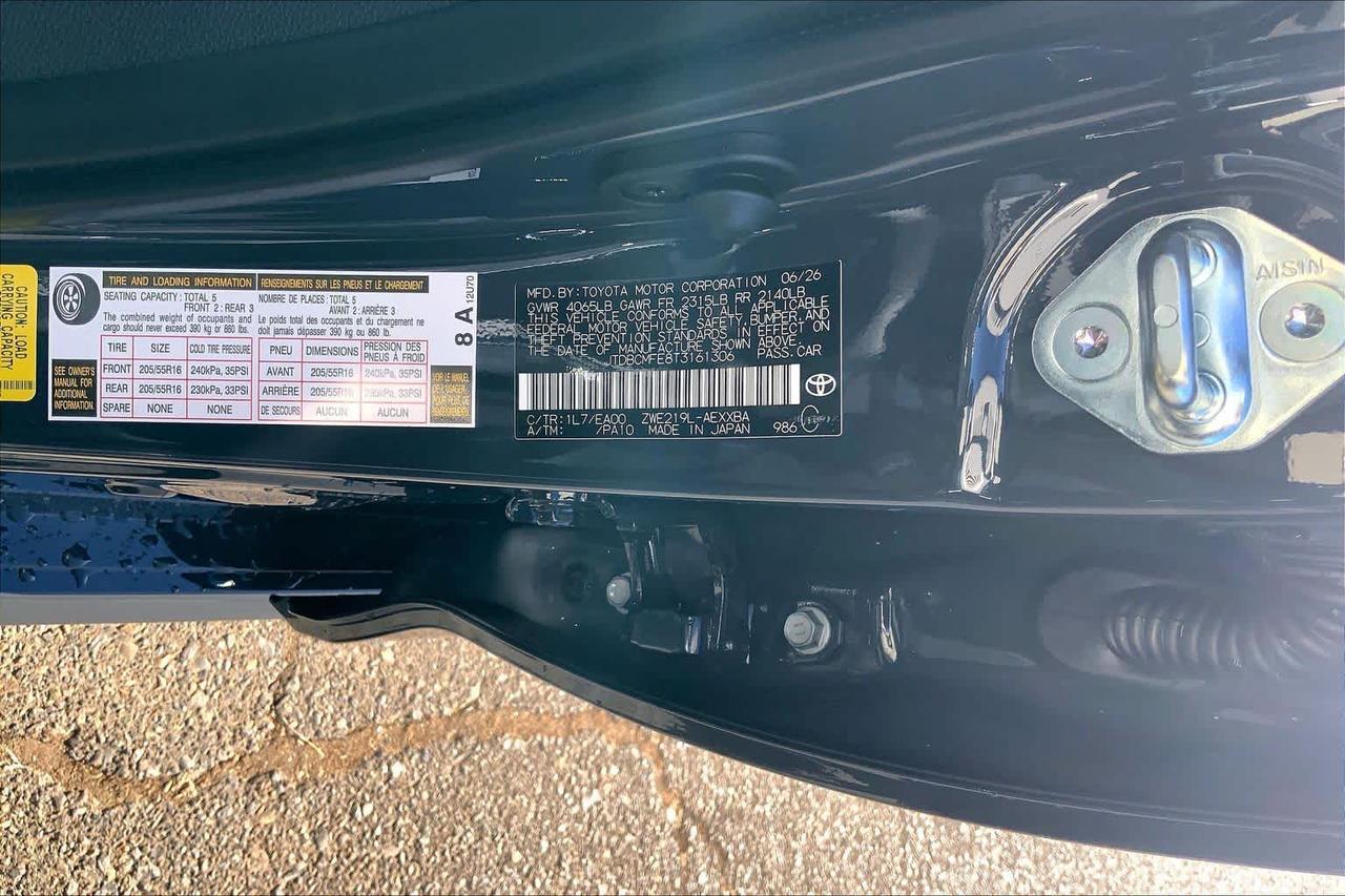 2026 Toyota Corolla Hybrid XLE Folsom CA