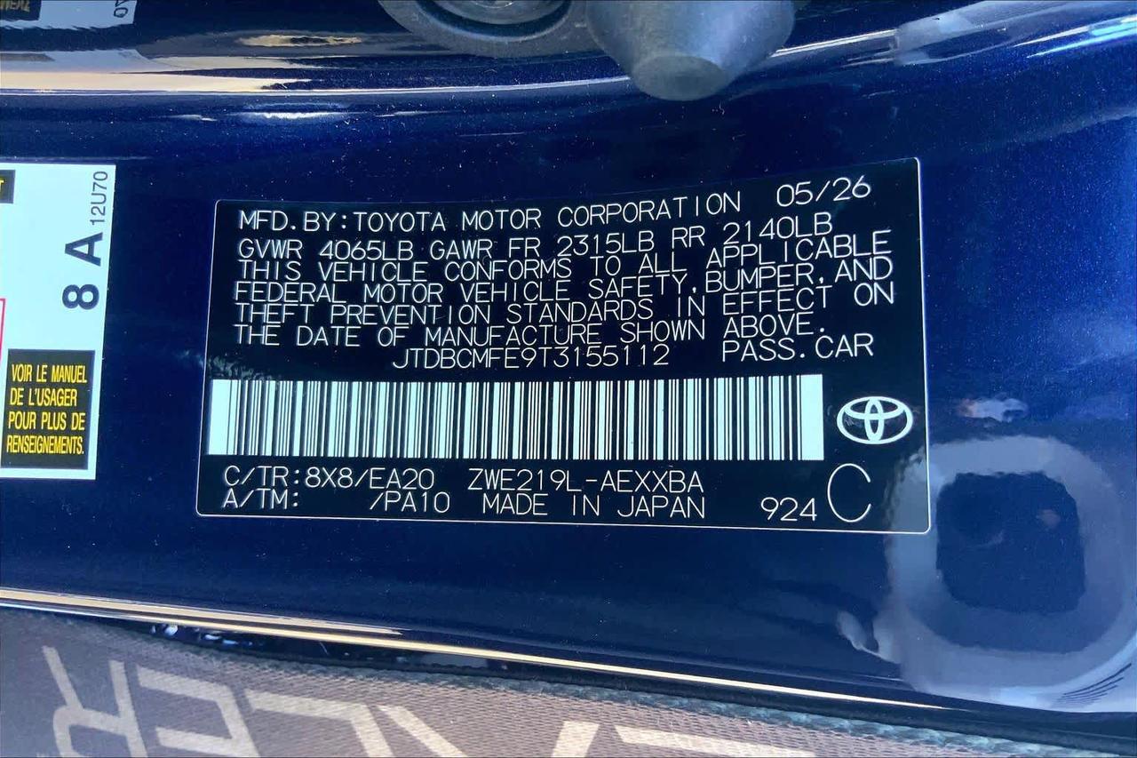 2026 Toyota Corolla Hybrid XLE Folsom CA