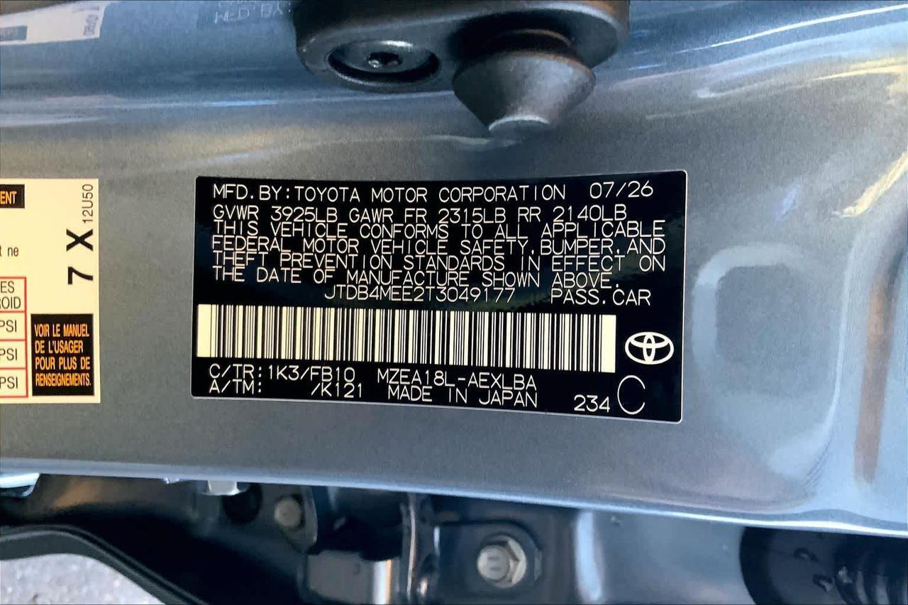 2026 Toyota Corolla LE Folsom CA