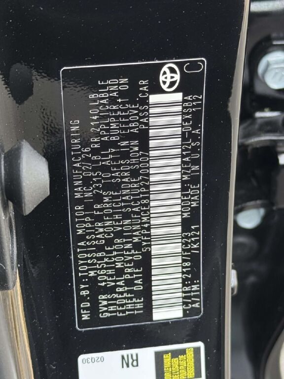 2026 Toyota Corolla SE Stafford VA