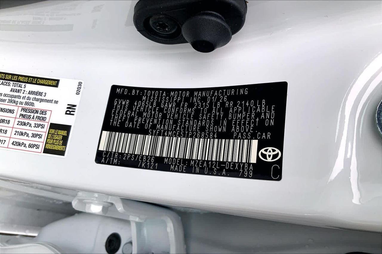 2026 Toyota Corolla XSE Folsom CA