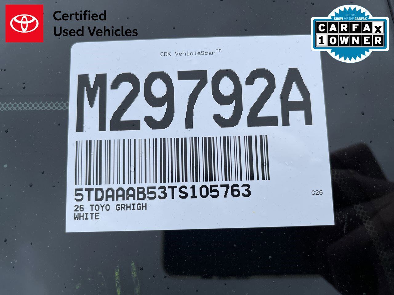 2026 Toyota Grand Highlander White River Junction VT