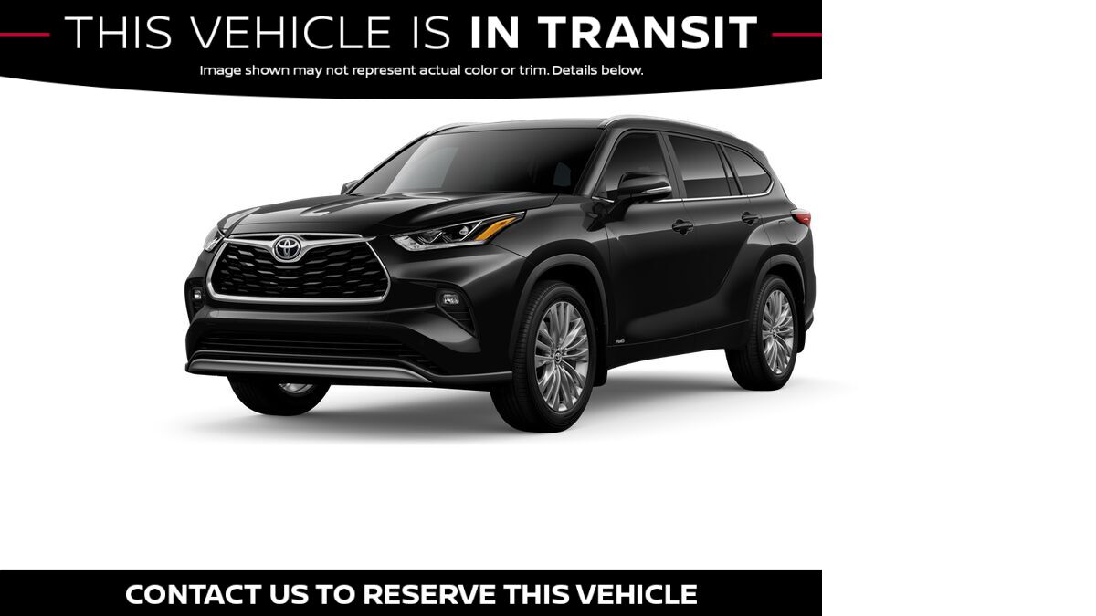 2026 Toyota Highlander Hybrid Hybrid Platinum
