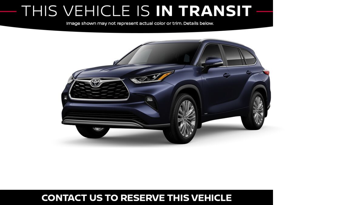 2026 Toyota Highlander Hybrid Hybrid Platinum
