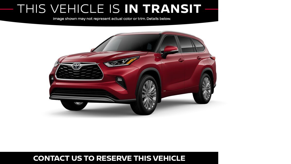 2026 Toyota Highlander Hybrid Hybrid Platinum