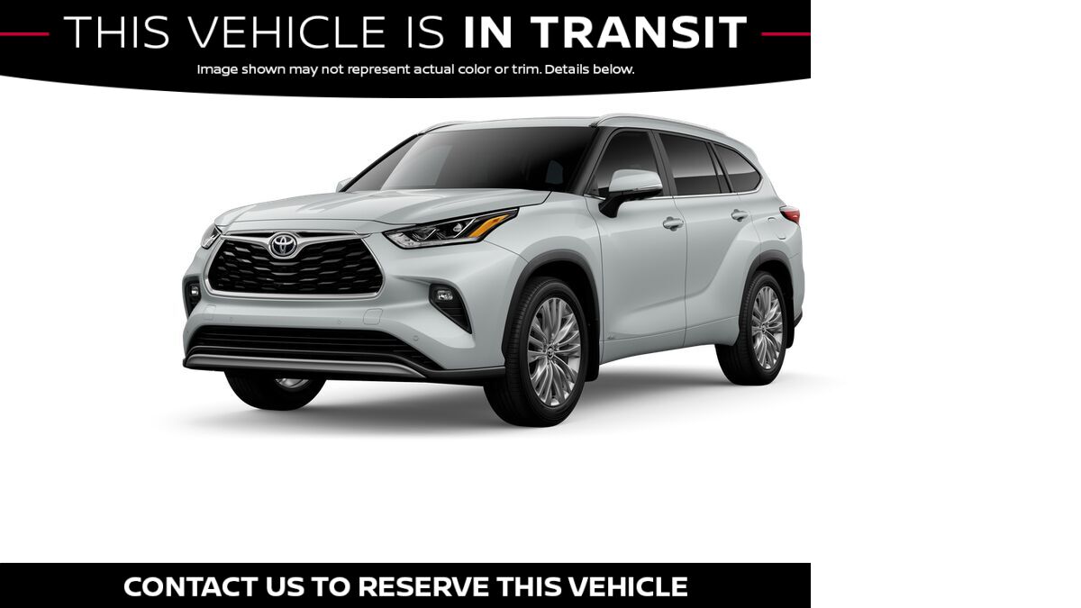 2026 Toyota Highlander Hybrid Hybrid Platinum
