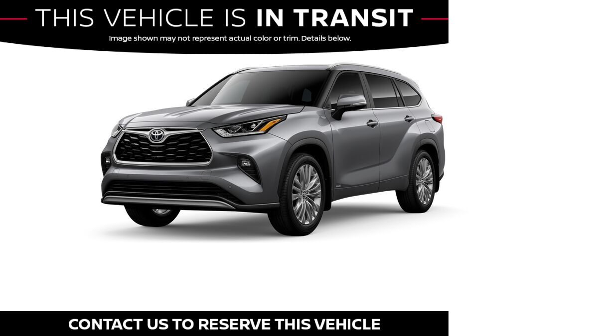 2026 Toyota Highlander Hybrid Hybrid Platinum