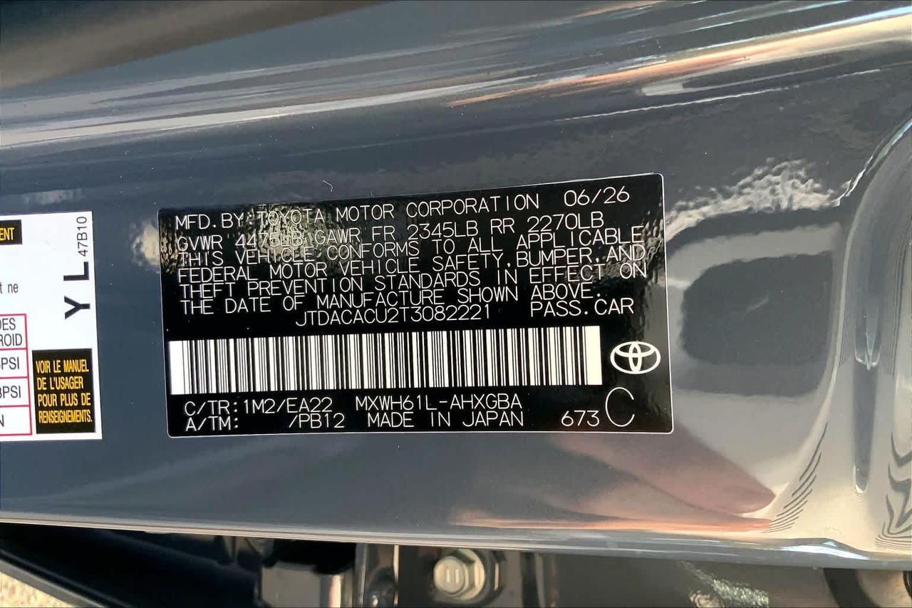 2026 Toyota Prius Plug-In Hybrid XSE Folsom CA
