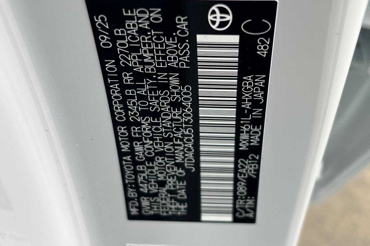 2026 Toyota Prius Plug-In Hybrid XSE Premium Ontario OR