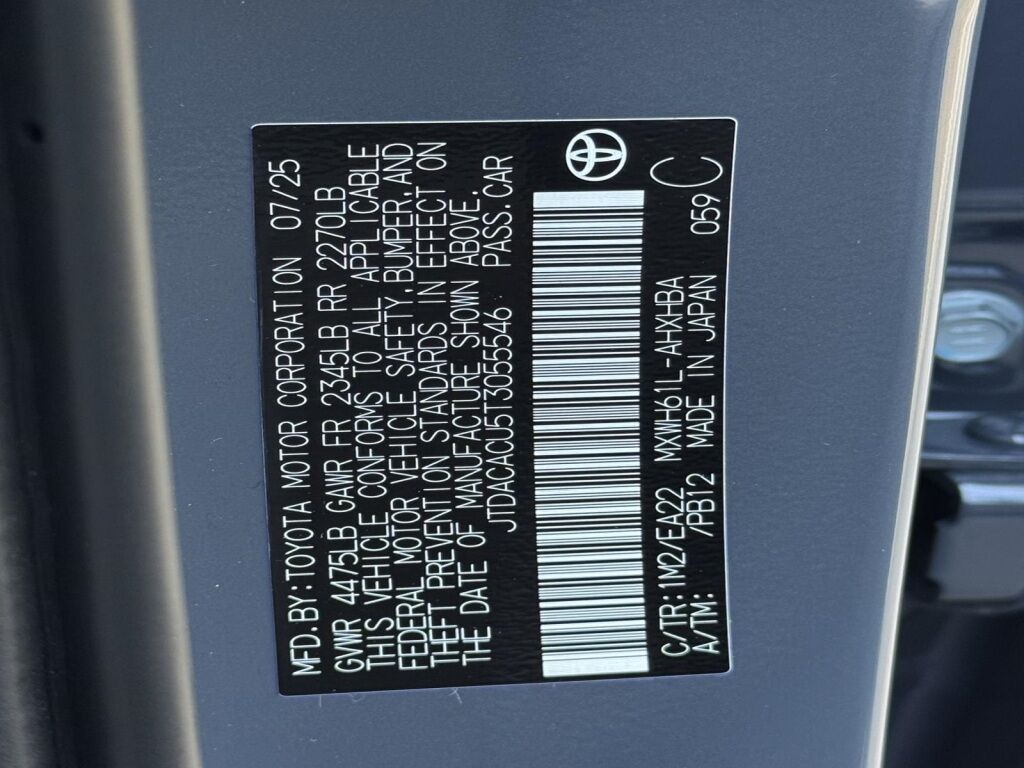 2026 Toyota Prius Plug-In Hybrid XSE Premium Fredericksburg VA