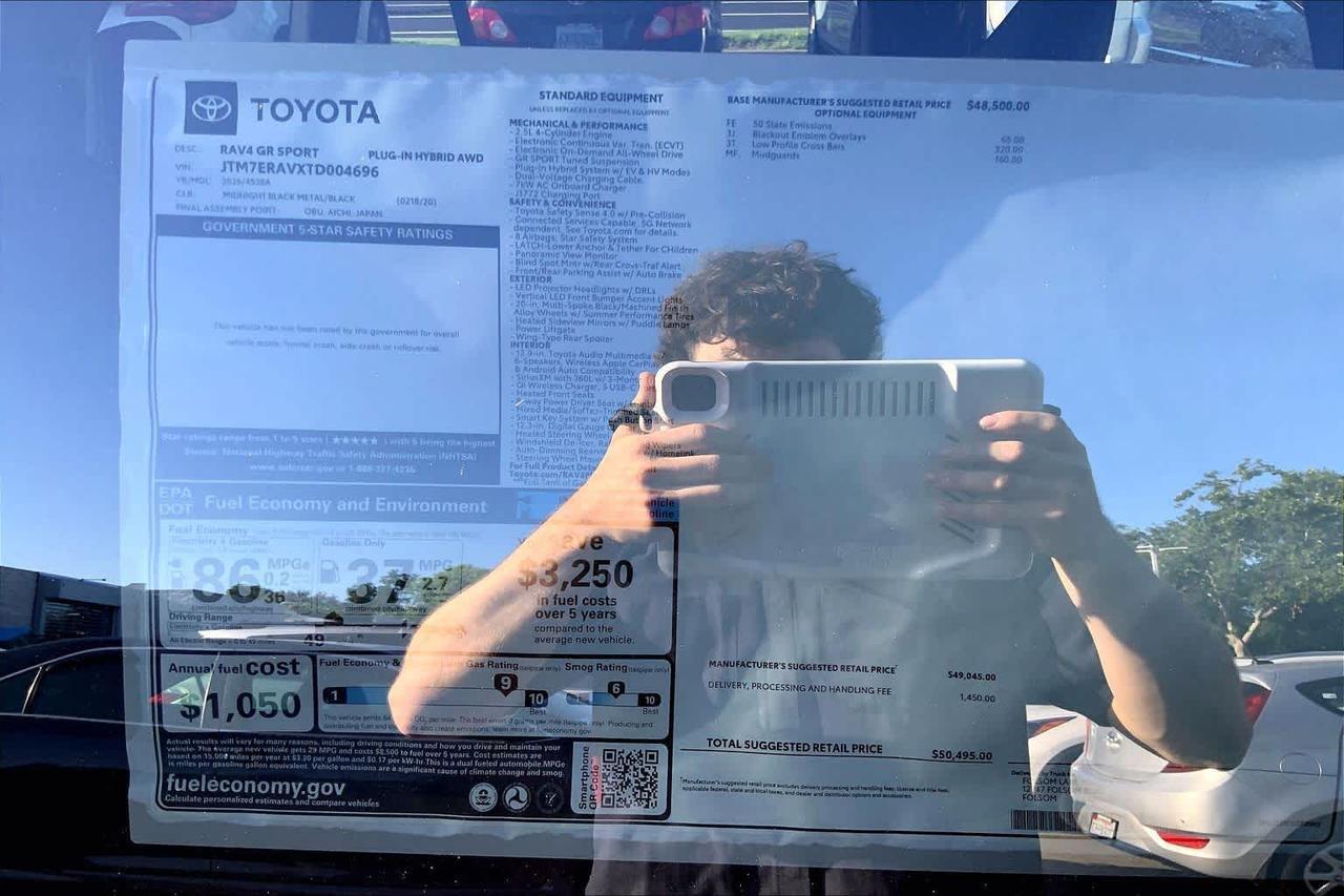 2026 Toyota RAV4 Plug-In Hybrid GR Sport Folsom CA