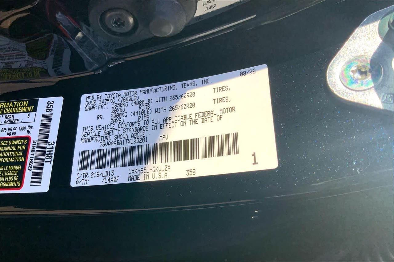 2026 Toyota Sequoia Limited Folsom CA