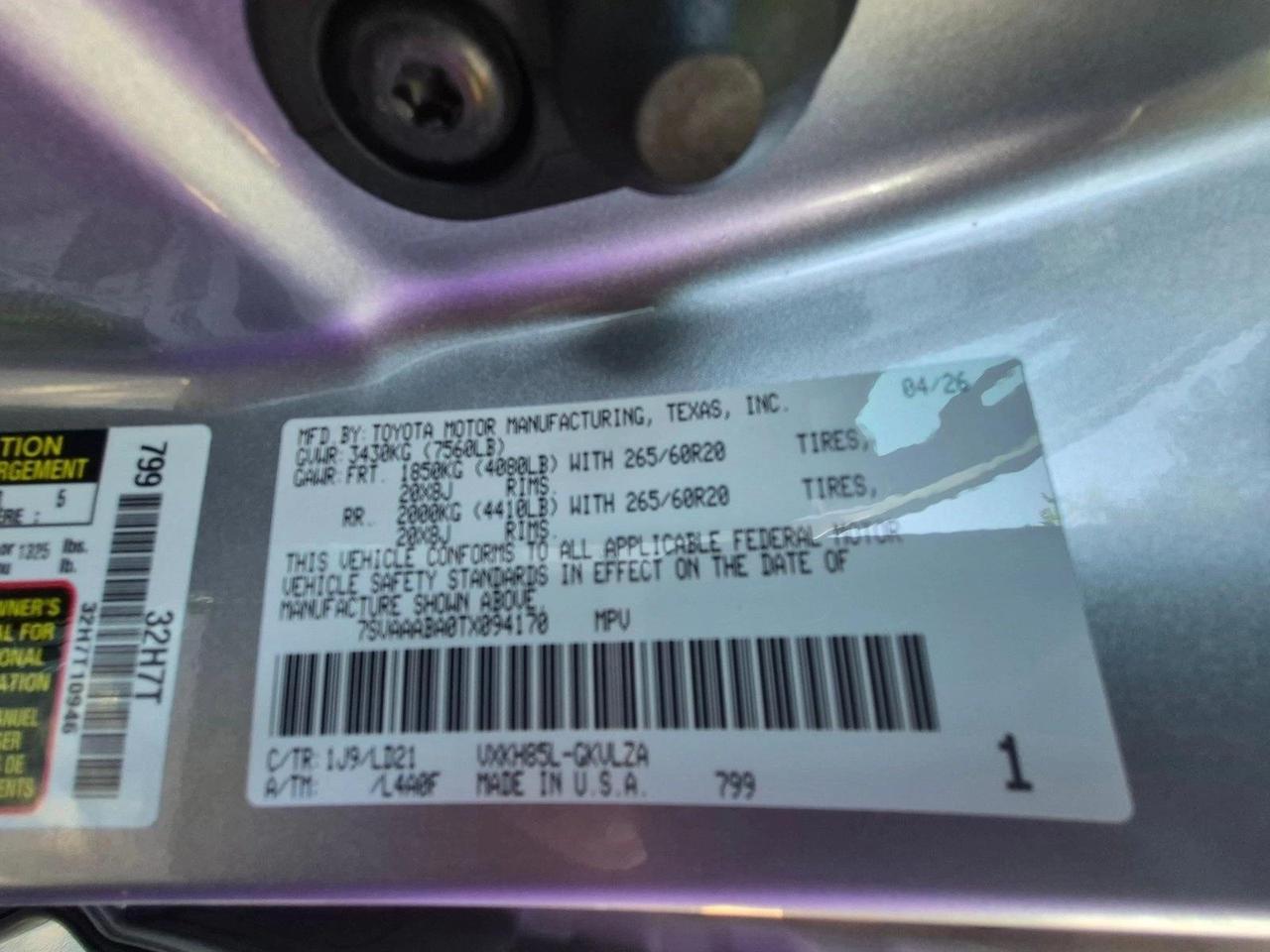 2026 Toyota Sequoia Limited Roseville CA