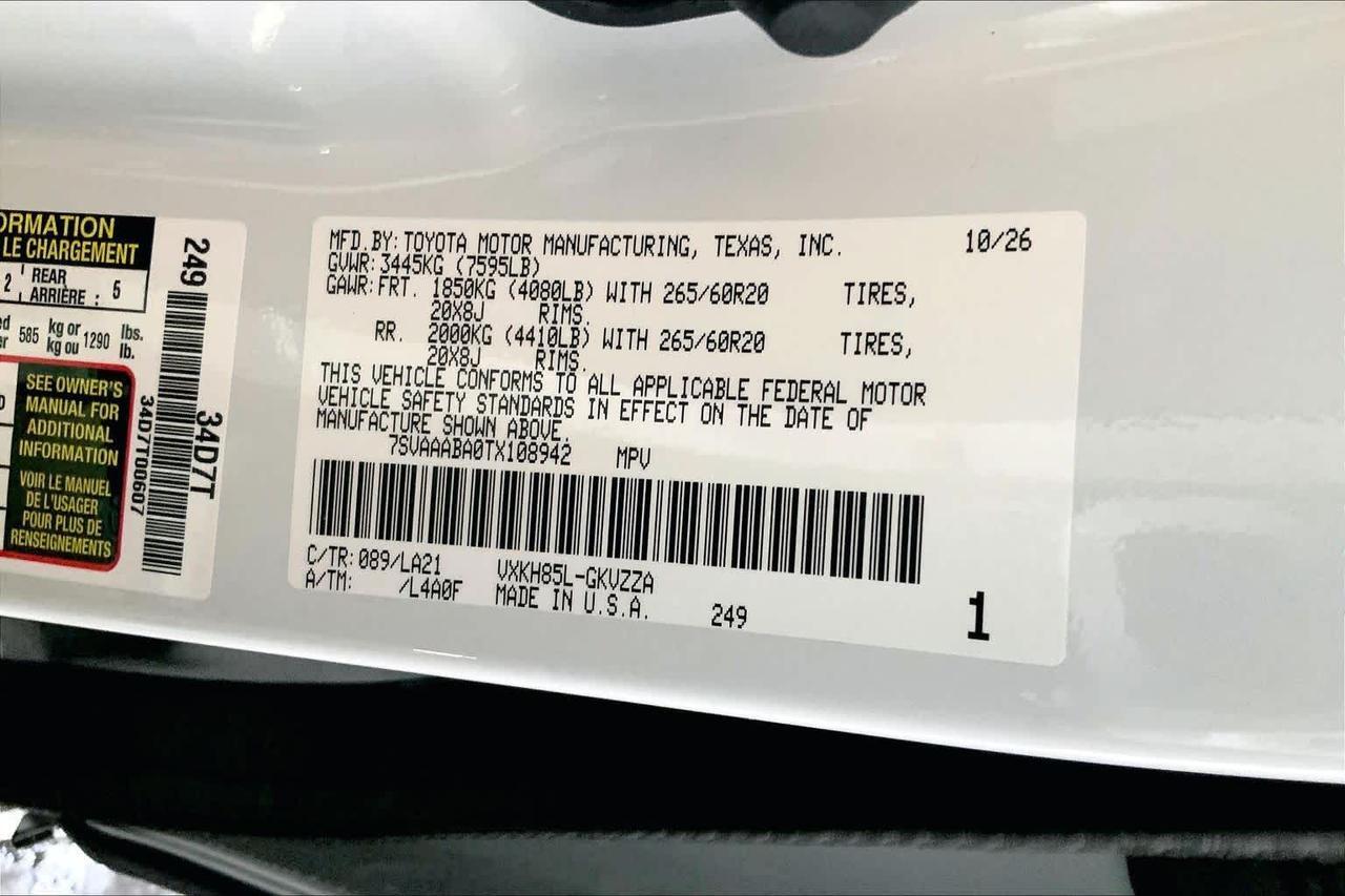 2026 Toyota Sequoia Platinum Folsom CA