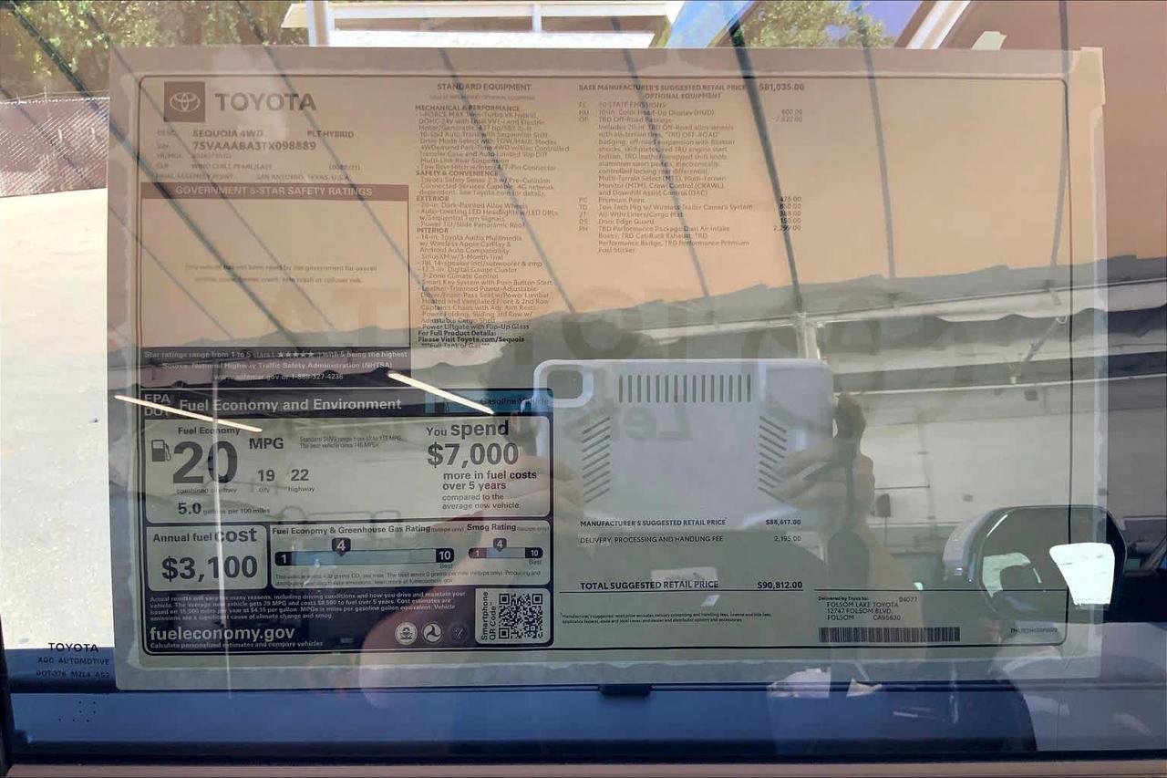 2026 Toyota Sequoia Platinum Folsom CA