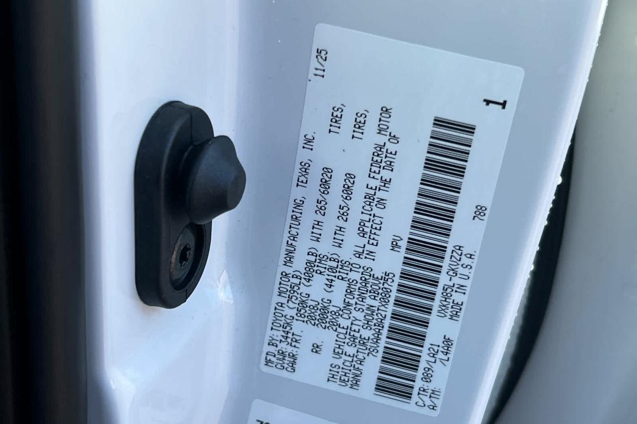 2026 Toyota Sequoia Platinum Roseville CA