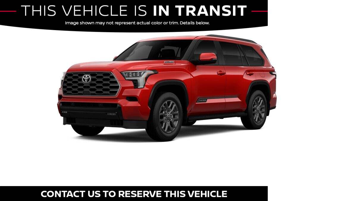 2026 Toyota Sequoia Platinum Fredericksburg VA