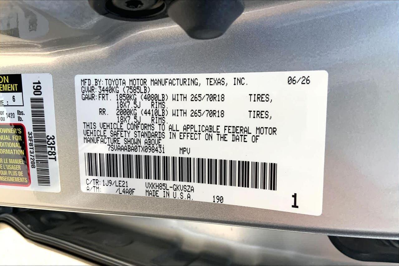 2026 Toyota Sequoia SR5 Folsom CA