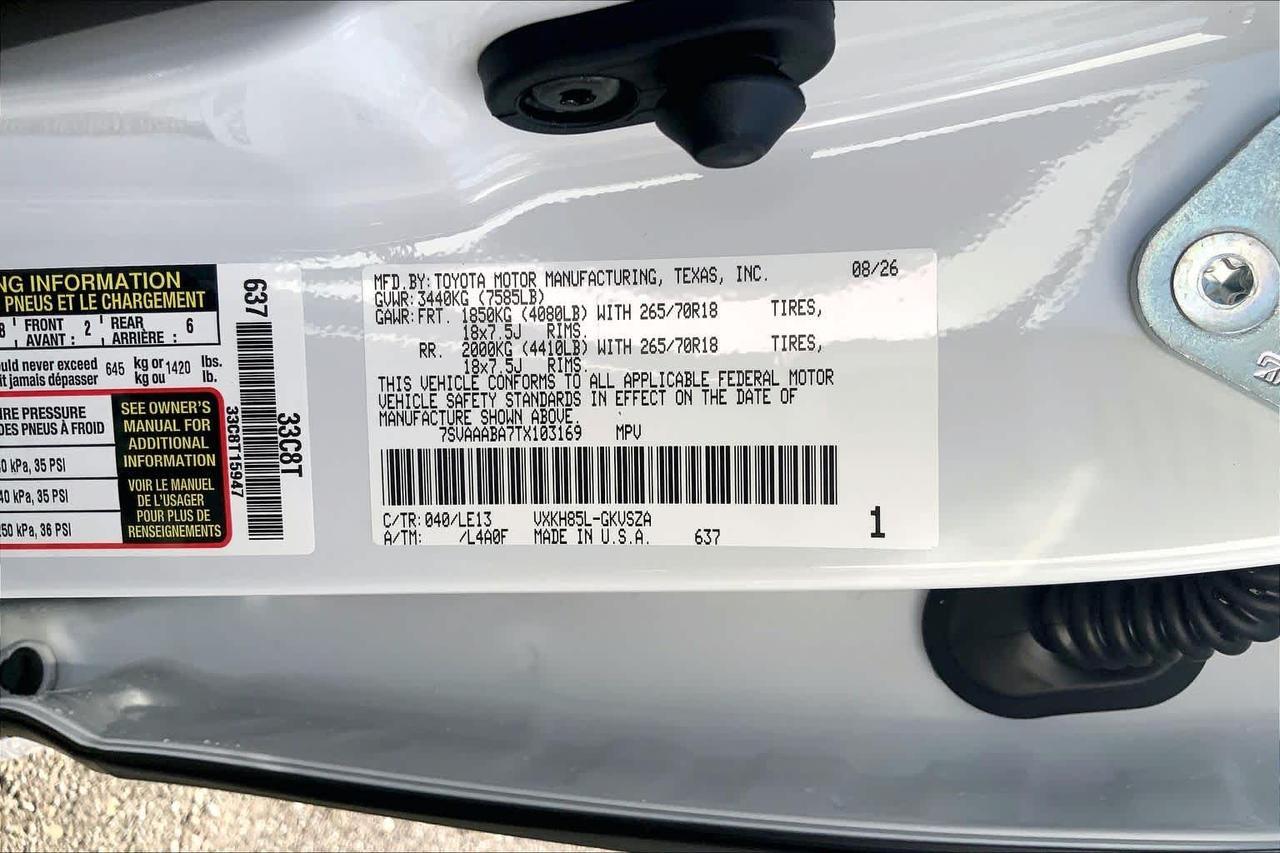 2026 Toyota Sequoia SR5 Folsom CA