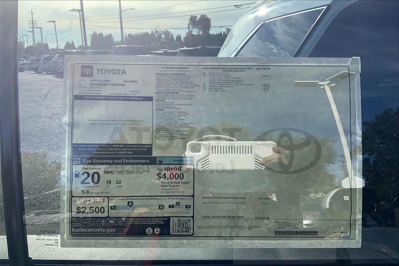 2026 Toyota Sequoia SR5 Folsom CA