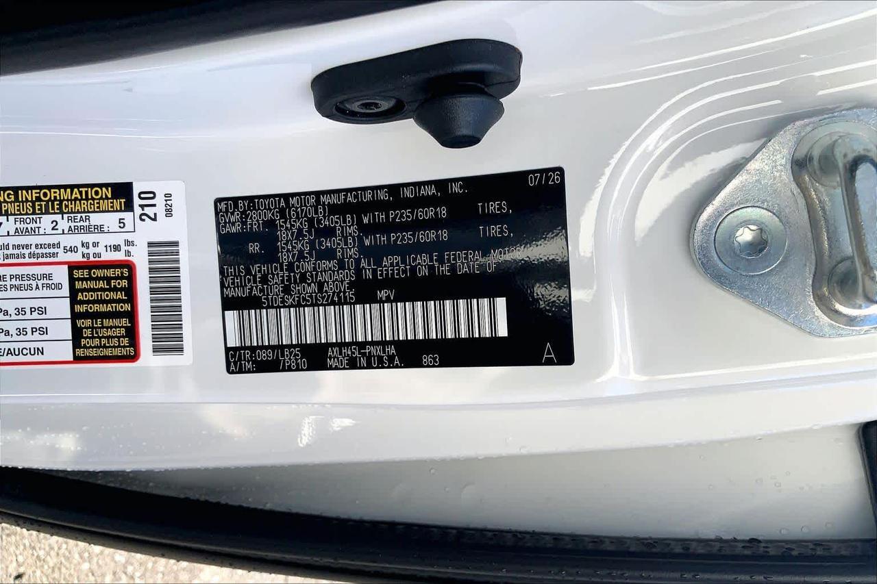 2026 Toyota Sienna Platinum Folsom CA