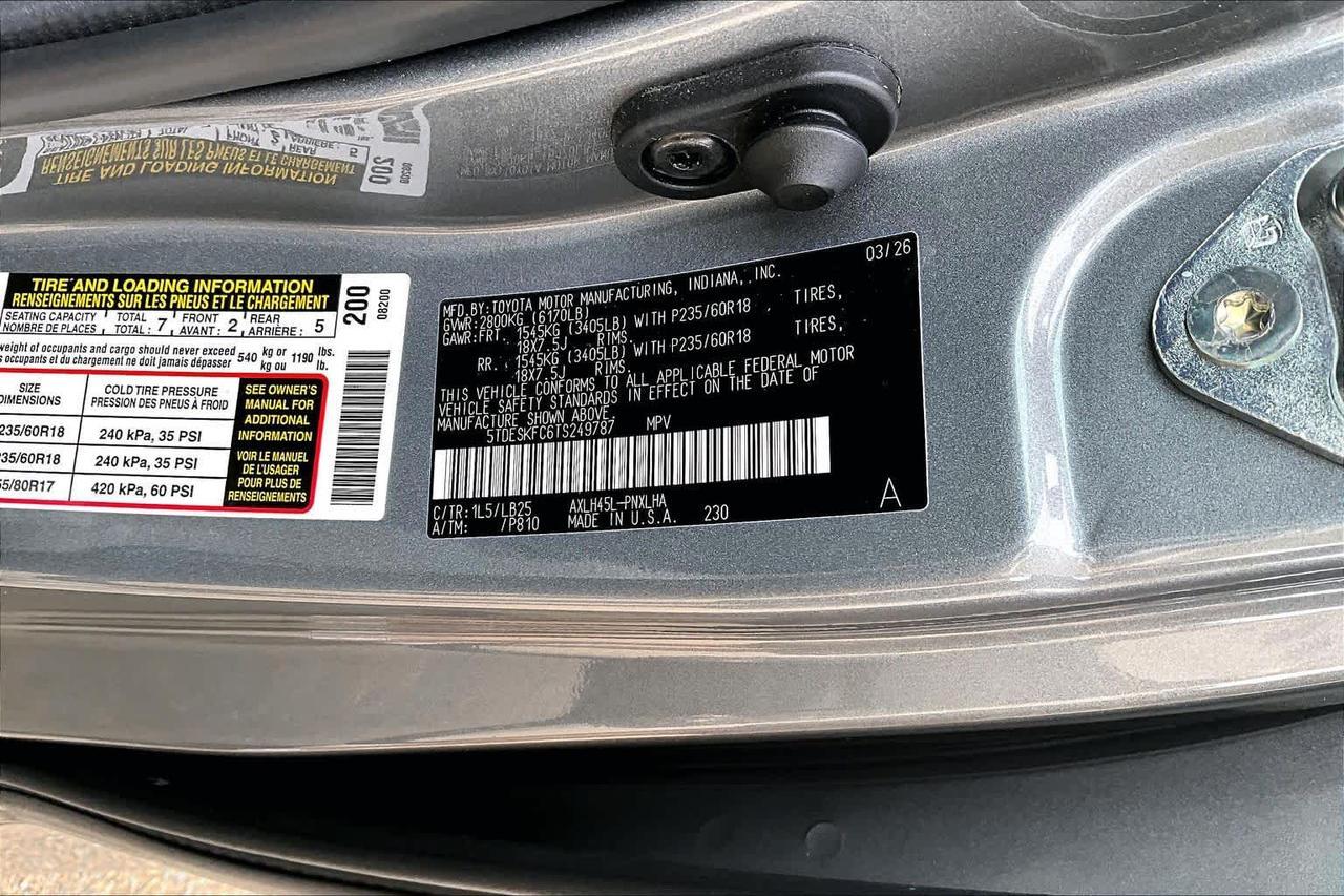 2026 Toyota Sienna Platinum Folsom CA
