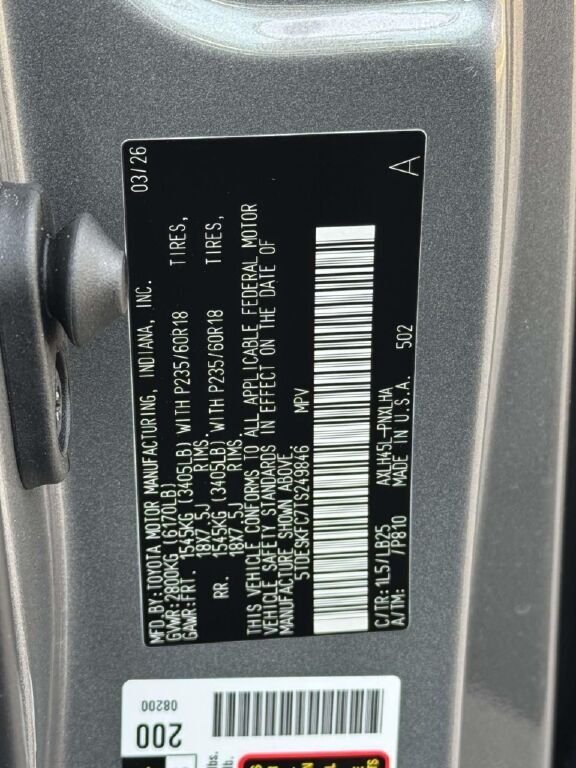 2026 Toyota Sienna Platinum Stafford VA