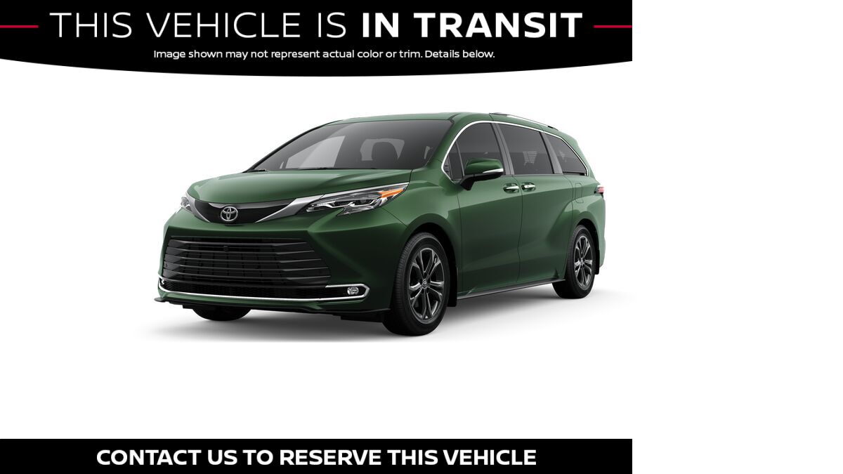 2026 Toyota Sienna Platinum Fredericksburg VA