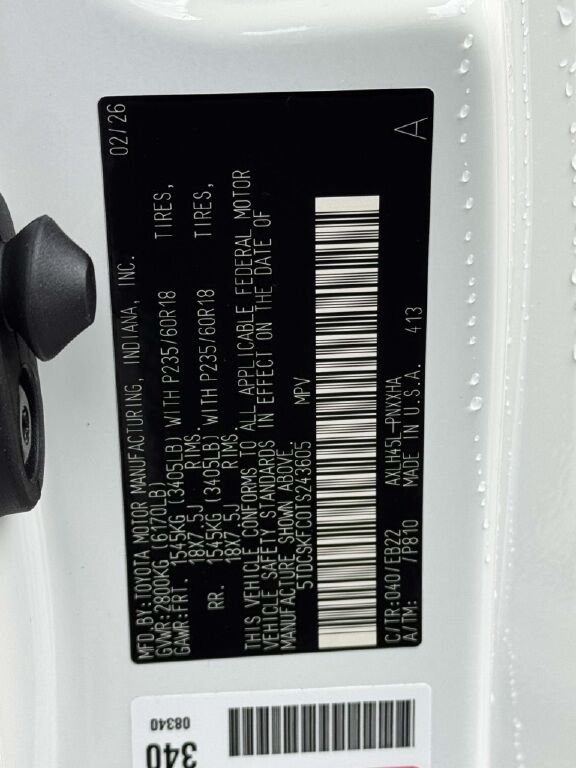 2026 Toyota Sienna Woodland Edition Fredericksburg VA