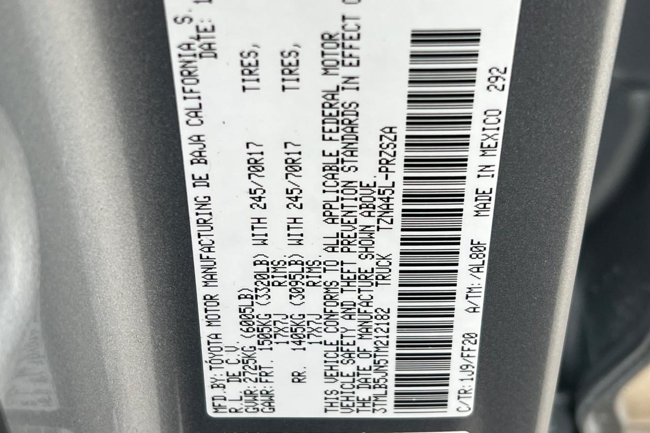 2026 Toyota Tacoma Ontario OR