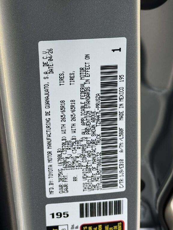 2026 Toyota Tacoma Hybrid Limited Fredericksburg VA