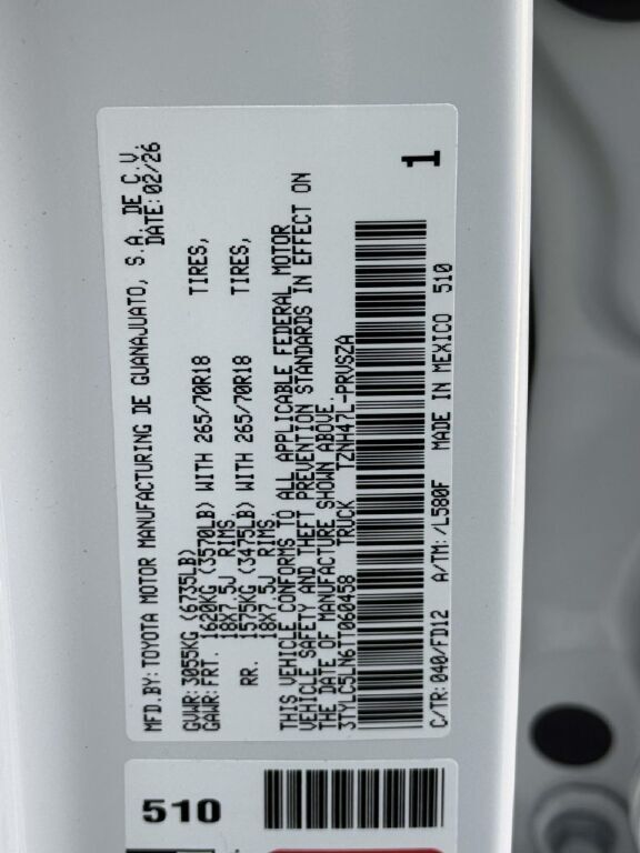 2026 Toyota Tacoma Hybrid TRD Off Road Fredericksburg VA