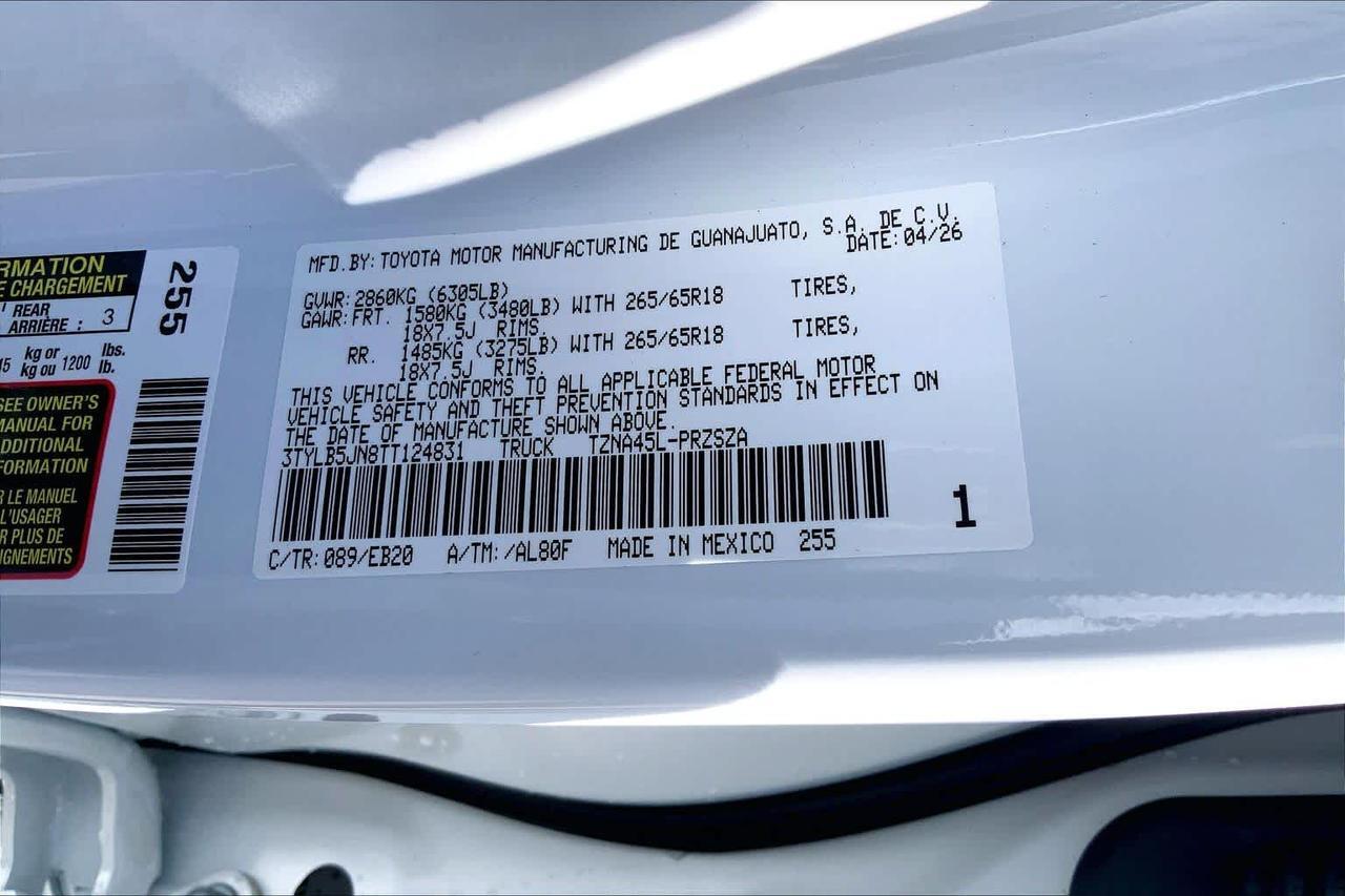 2026 Toyota Tacoma Limited Folsom CA