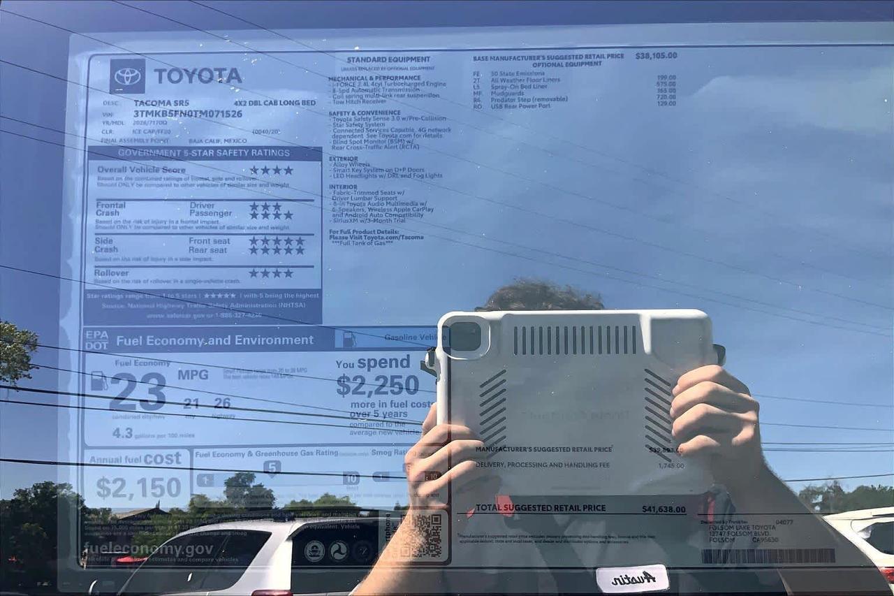 2026 Toyota Tacoma SR5 Folsom CA