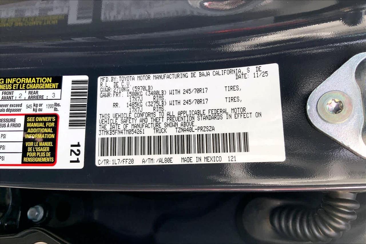 2026 Toyota Tacoma SR5 Folsom CA