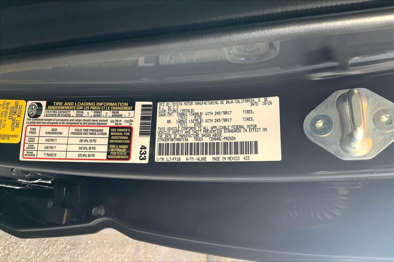 2026 Toyota Tacoma SR5 Folsom CA