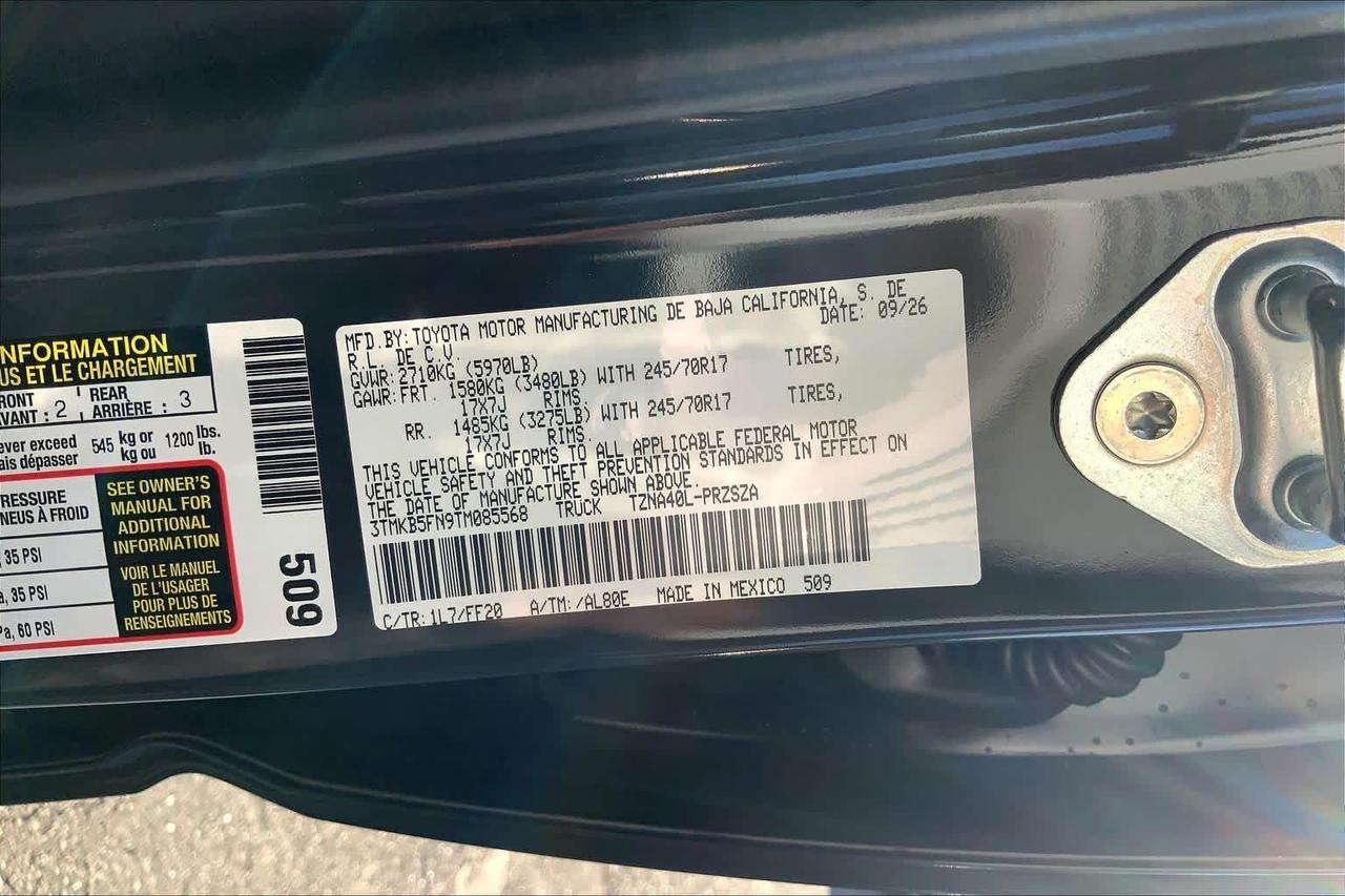 2026 Toyota Tacoma SR5 Folsom CA