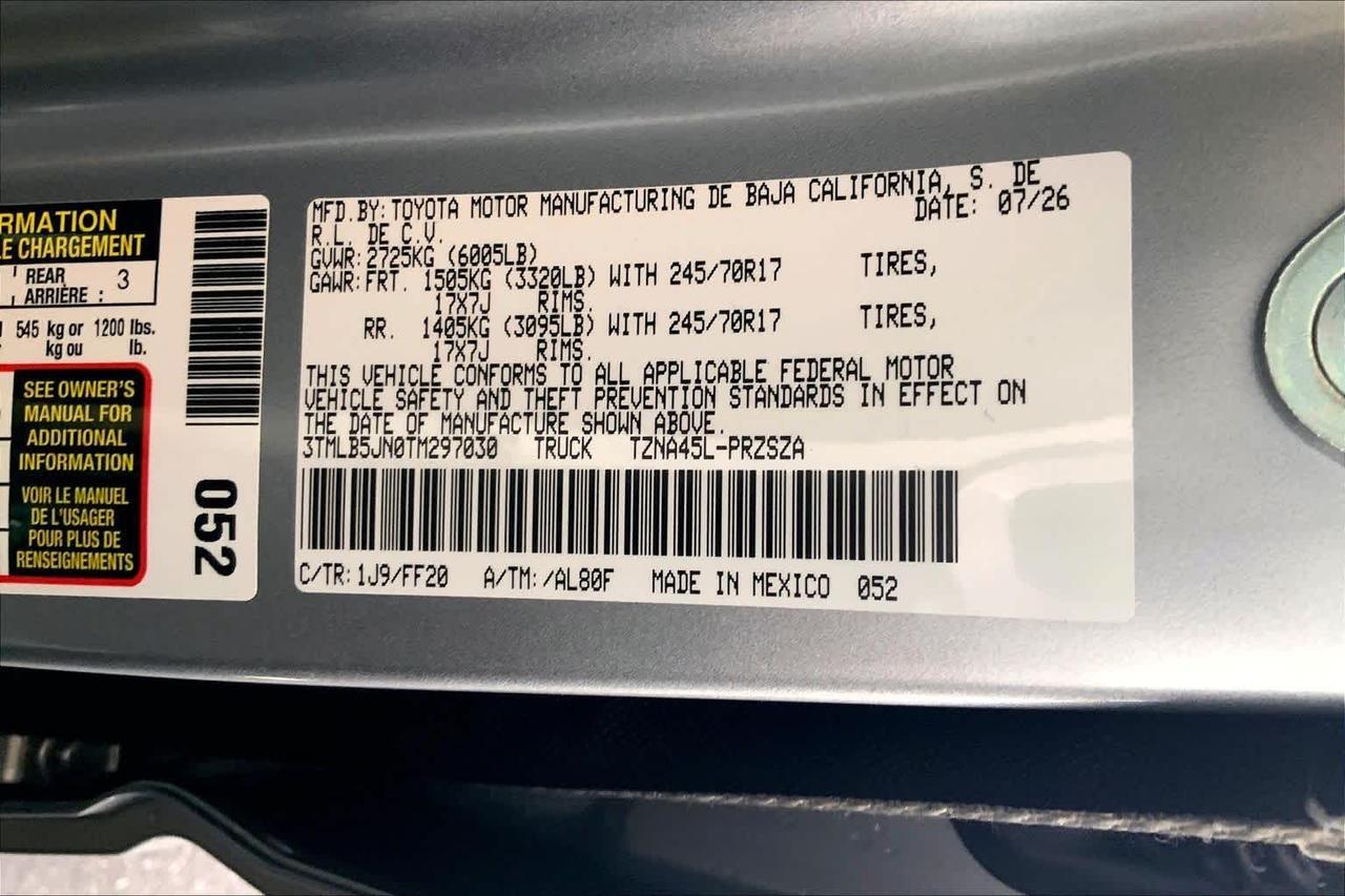 2026 Toyota Tacoma SR5 Folsom CA