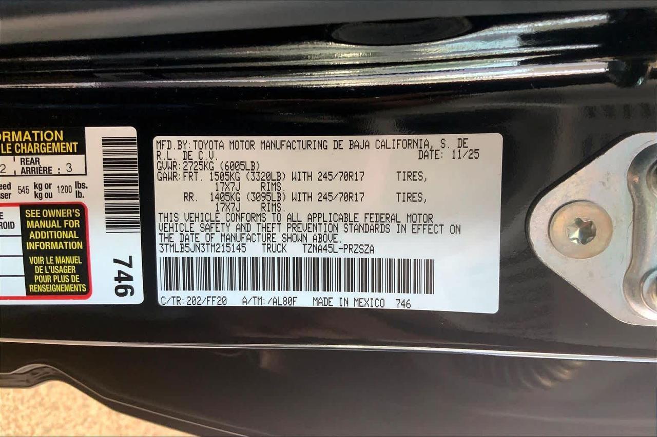 2026 Toyota Tacoma SR5 Folsom CA