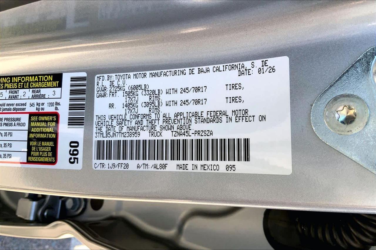 2026 Toyota Tacoma SR5 Folsom CA