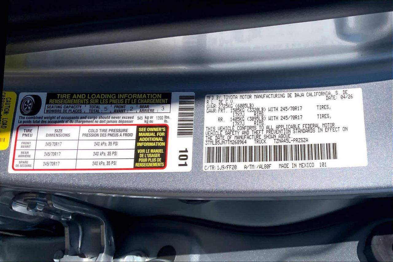 2026 Toyota Tacoma SR5 Folsom CA