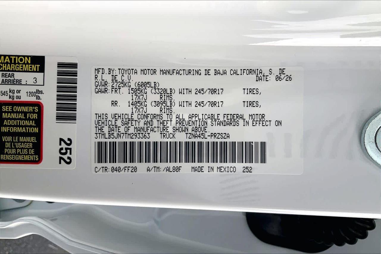 2026 Toyota Tacoma SR5 Folsom CA