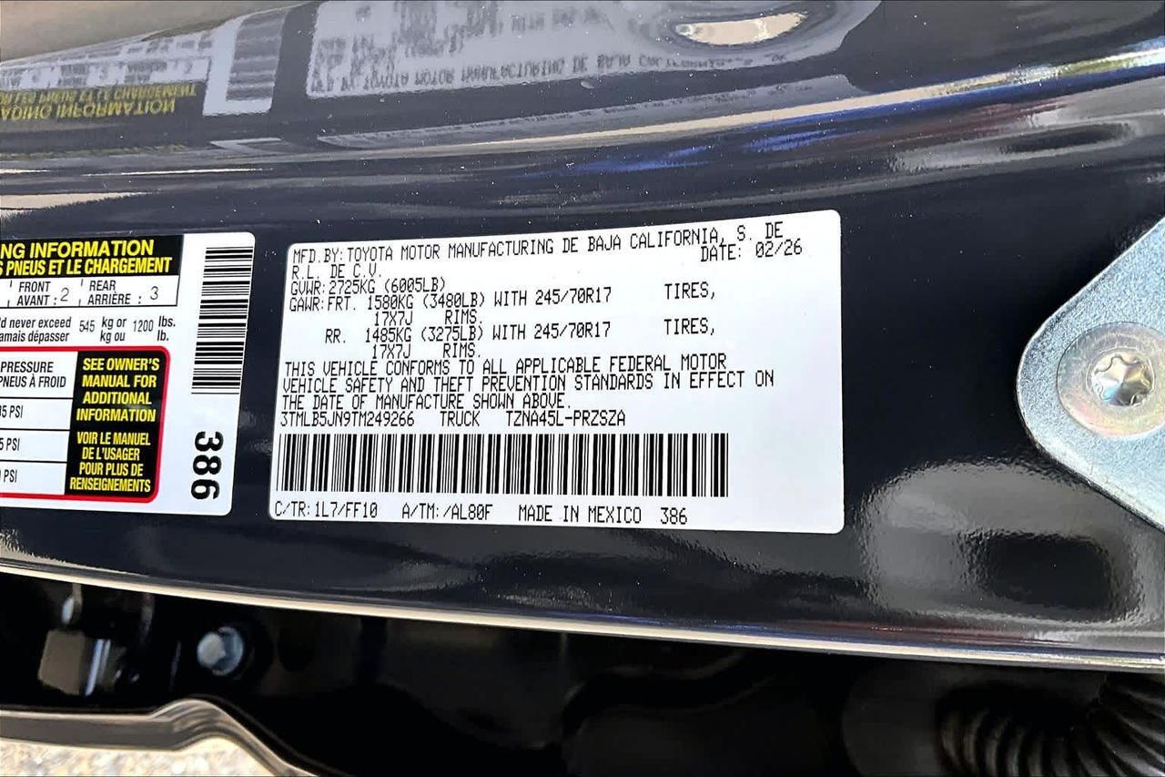 2026 Toyota Tacoma SR5 Folsom CA